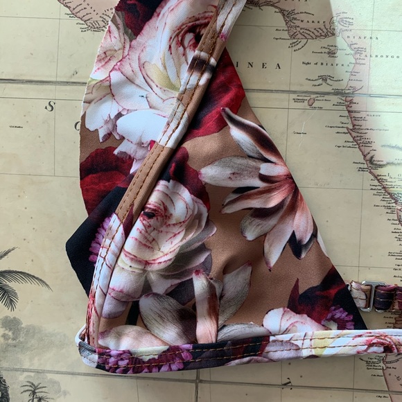 NWT VYB 2 piece swimsuit floral bikini xs/s - Picture 11 of 11
